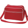 BagBase Retro Shoulder Bag - Classic Red/White