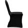 vidaXL Stretch 24pcs Loose Chair Cover Black