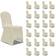vidaXL Stretch 24pcs Loose Chair Cover Beige