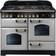 Rangemaster Classic Deluxe 110 Dual Fuel CDL110DFFRP/B Silver
