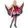 Widmann Butterfly Masquerade Costume Pink/Yellow