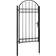 vidaXL Fence Gate with Arched Top 100x250cm