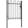 vidaXL Fence Gate Single Door with Arched Top 100x170cm