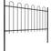 vidaXL Garden Fence with Hoop Top 680x150cm