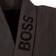 HUGO BOSS Jacquard Logo Dressing Gown - Black