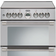Stoves Sterling 600DF Dual Fuel Black, Stainless Steel