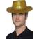 Smiffys Cowboy Glitter Hat Gold