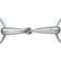 Shires Hollow Mouth Race Jointed Loose Ring Snaffle