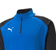 Puma teamLIGA Quarter-Zip Sweatshirt Men - Electric Blue Lemonade/Black