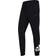 adidas Essentials Fleece Tapered Cuff Logo Pants - Black/White