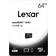 Lexar Media High Performance microSDXC Class 10 UHS-I U1 64GB