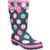 Cotswold Girl's Dotty Spotted Wellington Boots - Multicoloured