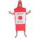 bodysocks Red Tomato Ketchup Sauce Costume for Adults