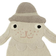 OYOY Hopsi Rabbit Rug 29.9x39.4"