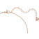 Swarovski Twist Necklace - Rose Gold/Transparent