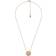 Michael Kors Pavé Focal Pendant Necklace - Rose Gold/Transparent