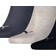 Puma Unisex Adult Invisible Socks 3-pack - Navy/Light Grey/Black