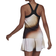 adidas Melbourne Tennis Printed Y-Tank Top Women - Black/Sandy Beige Met/White
