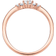 Thomas Sabo Charm Club Vintage Ring - Rose Gold/Transparent