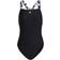 adidas Women Swimming Tape Swimsuit - Black