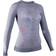 UYN Ambityon UW Long Sleeve Shirt Women - Grey Melange/Nude/Salmon