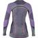 UYN Ambityon UW Long Sleeve Shirt Women - Black Melange/Purple/Raspberry