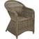 tectake 2 Poly- rattan luxury garden chair + cushion and back cushions Lounge Chair