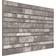 vidaXL 3D Wall Panels with Dark Grey Brick Design 10 pcs EPS (149584)