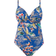 Fantasie Burano Deep Plunge Swimsuit - Pacific