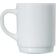 Arcoroc Opal Stackable Mug 25cl 6pcs