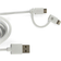 Muvit USB A-USB Micro-B/Lightning 2.0 1m