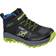 Skechers Boys Fuse Tread Trekor Leather Walking Boots - Black/Lime