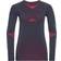 Odlo Fundamentals Perfor Long Sleeve T-shirt Women - Odyssey Gray/Diva Pink