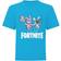 Fortnite Kids Bunny Trouble Short Sleeve T-shirt - Azure Blue