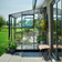 Halls Greenhouses Qube 68 4.7m² Aluminum Safety Glass