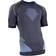 UYN Evolutyon UW Short Sleeve Shirt Men - Anthracite Melange/Blue/Yellow Shiny