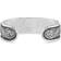 Montana Silversmiths Law of Motion Cuff Bracelet - Silver/Black