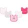 Luvable Friends Drooler Bibs with PEVA Back Elephant 5-pack