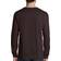 Hanes Beefy-T Henley Long-Sleeve T-shirt - Dark Truffle
