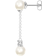 Thomas Sabo Charm Club Single Earring - Silver/Pearl/Transparent