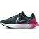 Nike React Infinity Run Flyknit 3 W - Black/Pink Prime/Washed Teal/Dynamic Turquoise