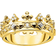 Thomas Sabo Crown Ring - Gold/Transparent