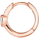Thomas Sabo Charm Club Single Hoop Heart Earring - Rose Gold/Transparent