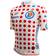 Santini Leader Relica Tour De France GPM 2022 Short Sleeve Jersey Men - White/Red