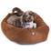 Majestic Suede Bagel Whole Dog Bed Extra Large