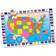 The Learning Journey Jumbo Floor Puzzles USA Map 50 Pieces