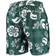 Wes & Willy Michigan State Spartans Floral Volley Swim Trunks - Green