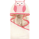 Hudson Baby Animal Face Hooded Towel Modern Owl