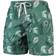 Wes & Willy Michigan State Spartans Vintage Floral Swim Trunks - Green
