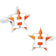 Cufflinks Inc Houston Astros Cufflinks -Silver/Yellow/Orange/White